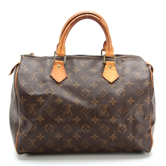 [Professionally Authenticated] Louis Vuitton Speedy 30 Bag in Monogram Canvas - Picture 2 of 8